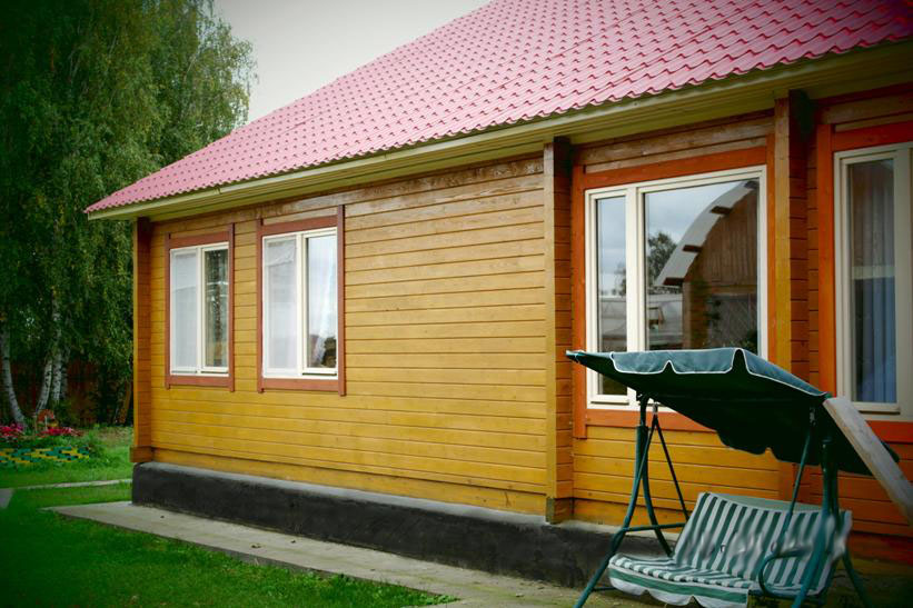 дом из клееного бруса