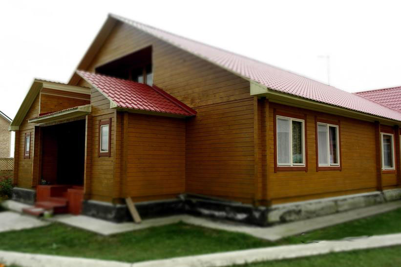 дом из клееного бруса
