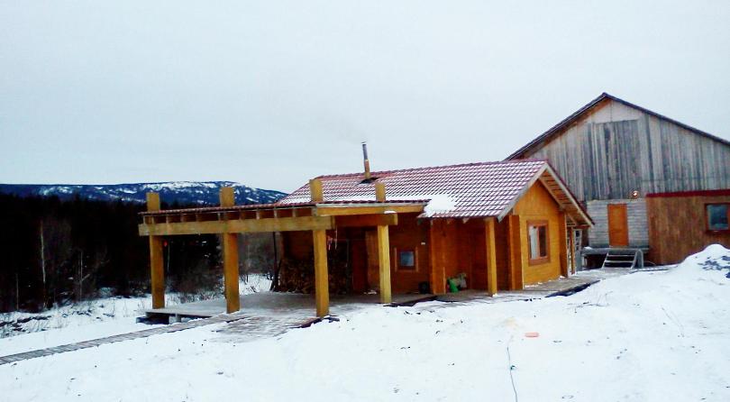 дом из клееного бруса