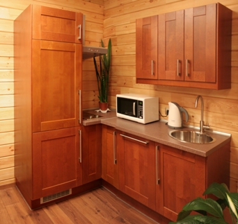 Интерьер деревянного дома