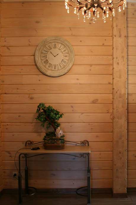 деревянный интерьер