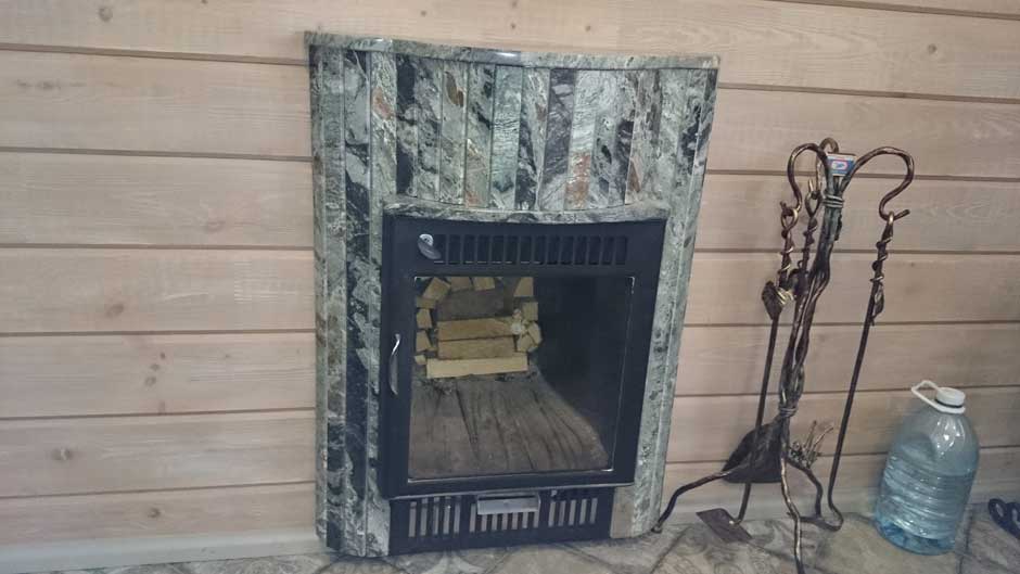 деревянный интерьер