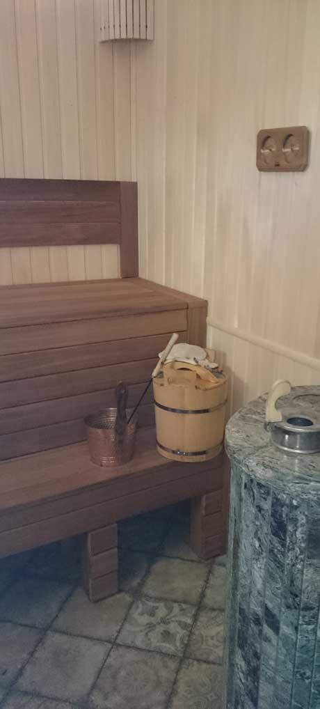 деревянный интерьер