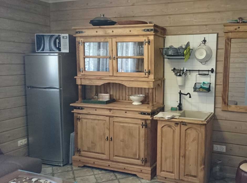 деревянный интерьер