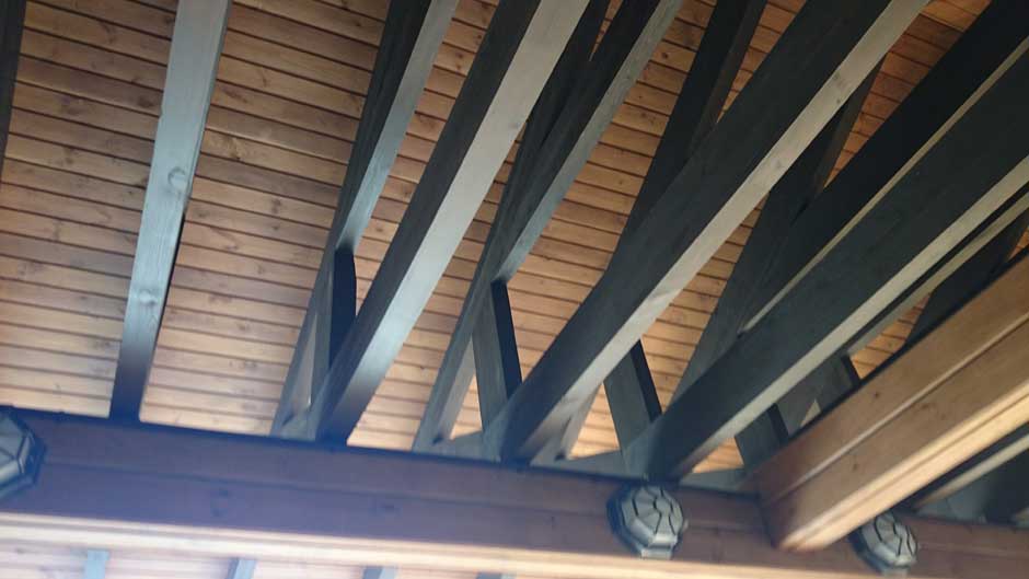 деревянный интерьер